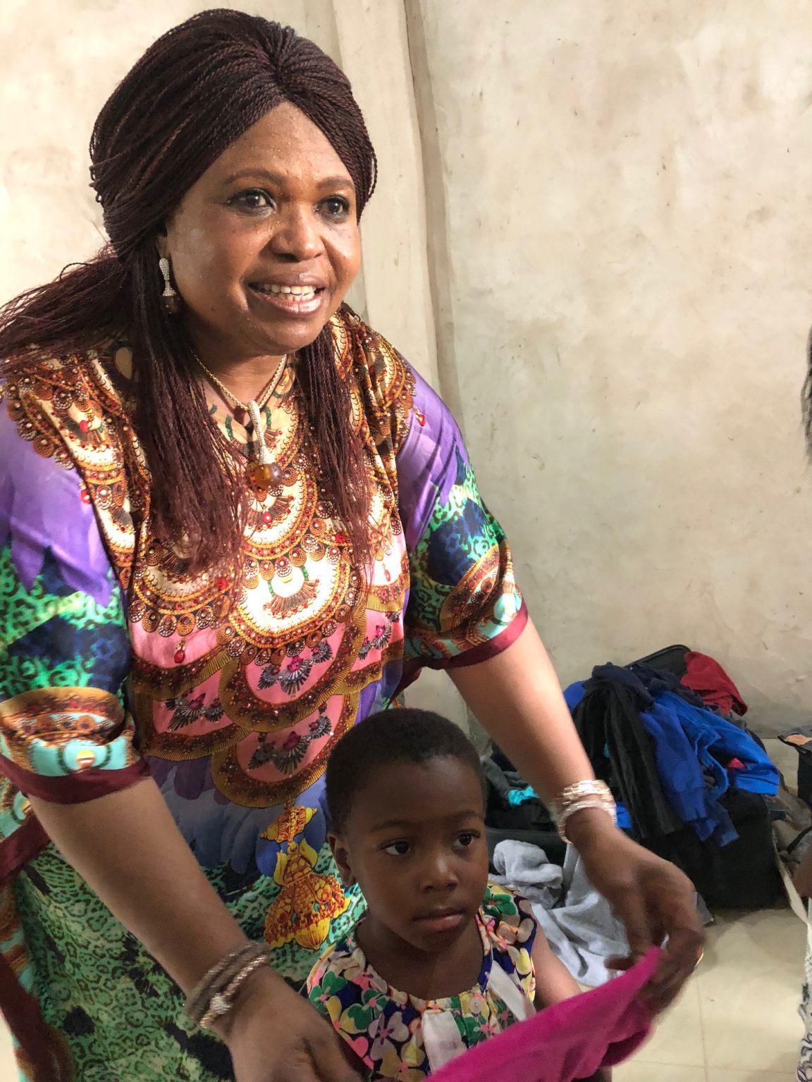 Nigeria clothing distribution